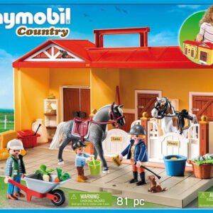 Playmobil Écurie transportable (71393)
